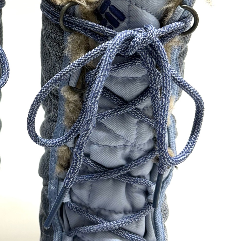 Columbia Gray Winter Boots with Faux Fur Trim - Picture 15 of 16
